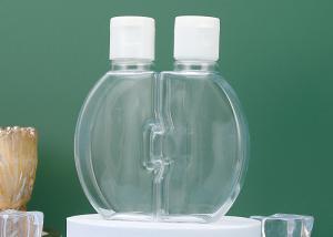 China OEM Double Clamshell Plastic Bottle With Screw Cap Recyclable 120ml wholesale