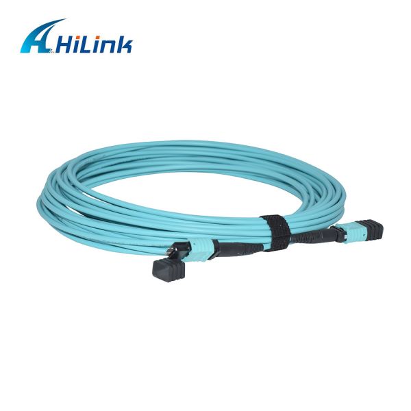 MPO MPO Fiber Cord WDM Solution 24 Core Multimode OM4 Male Male Type B