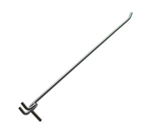China Bright Engraved Plating Display Hooks 20mm Length Retail Display Hooks on sale