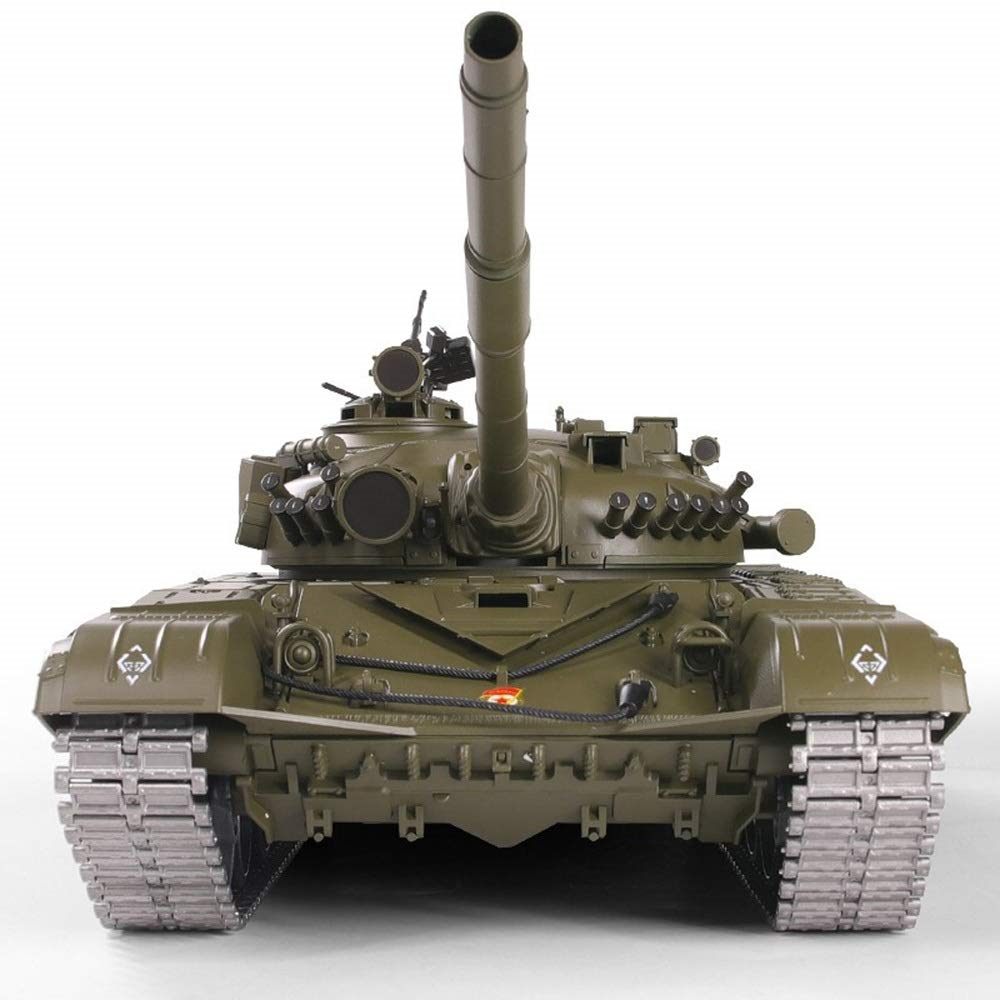1/16 RC Tank Shooting Toy Car Electric Boys Toys with Music Smoke and Remote Control