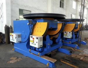 120degree 300KG Rotary Welding Positioner Turntable Table With Foot Pedal