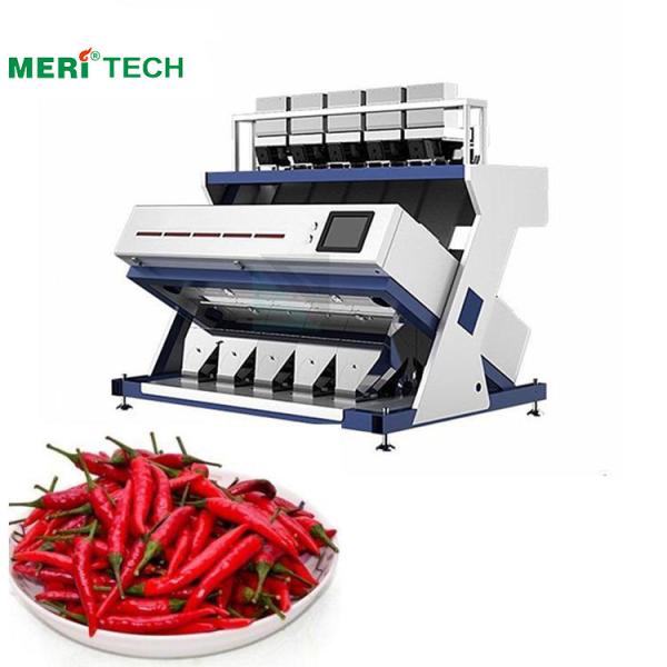 Quality Customize Dry Red Pepper Sorting Machine 5400 Pixel CCD Sensor for sale