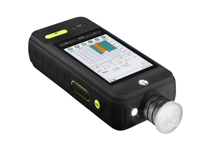 Handheld Pumping O2 Single Gas Detector With Flash Light Function Color Screen