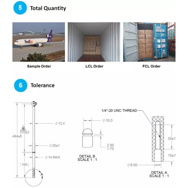 Tolerance 0.003mm CNC Vacuum Casting Medical Device Prototype Development