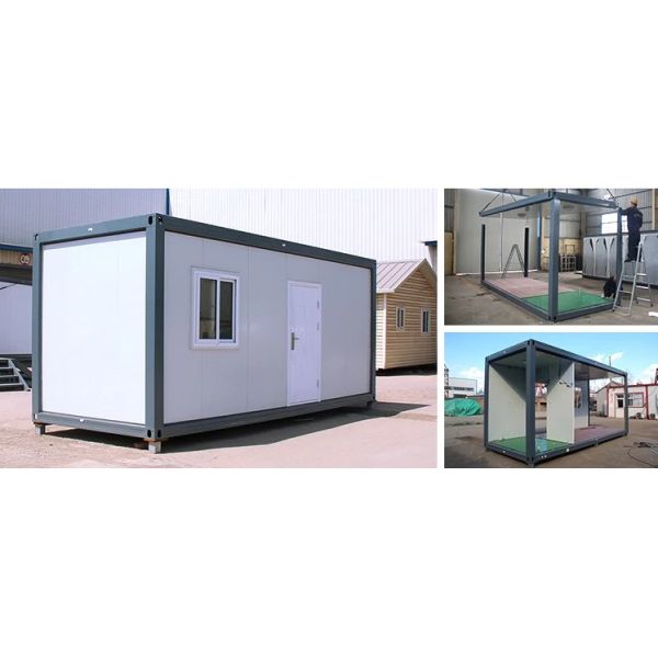 Anti Seismic Expanding Container House Durable Structure Convenient Relocation