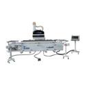 Double Saw Wpc Door Frame Cutting Machine CNC Router Cutting Making
