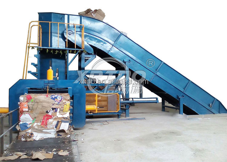 120T Automatic Hydraulic Baler Machine for Waste Plastic Bottles