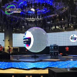 China P1.5 P1.6 P1.8 P2 P2.5 Indoor Spherical LED Screen Custom Sphere LED Display for Exhibition Hall wholesale