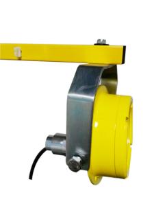 China Adjustable Dock Yellow LED Loading Dock Lights 25 W Cree Led Safety With Arm wholesale
