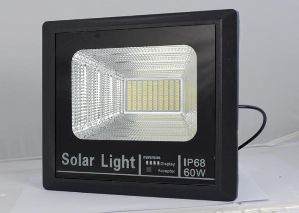 Quality Waterproof 60 Watt Solar Powered LED Flood Lights Outdoor With Motion Sensor for sale