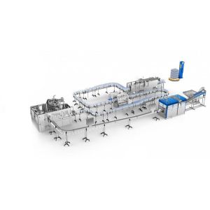 China Beer SUS304 1000 BPH Glass Bottle Packaging Machine on sale