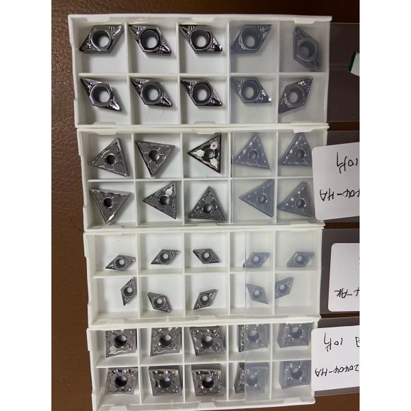 Tungsten Carbide CNC Aluminum Cutting Inserts Milling Polished Coating