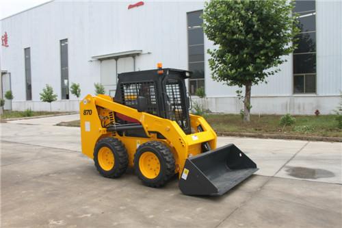 Quality Multifunctional Skid Steer Loader 45° Dump Angle Precision Processing Equipment for sale