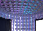 Newest Booth With Colors Changing LED Light Inflable Double stitching inside and