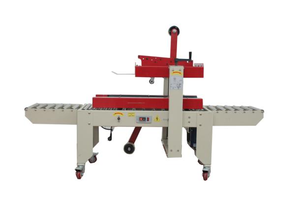 Quality FXJ-4030 Semi Automatic Left And Right Drive Belt Tape Box Carton Sealing Machine for sale