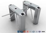 RS485 Access Control Tripod Turnstile Gate 304 SS Waist Height Turnstile with CE