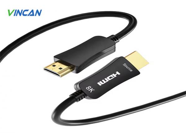 Quality Deep Color Video Formats HDMI Fiber Optic Cable Compatible With HDMI 2.0 And More for sale