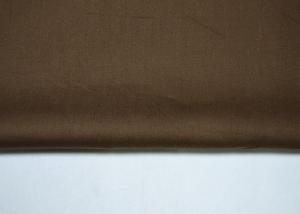Elegant Dark Khaki Plain Weave Fabric Reactive Dye With Harmless Material