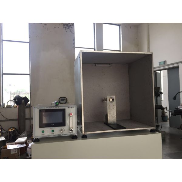 Burn Textile Flammability Testing , Fabric Testing Machine Standard NFPA701-2