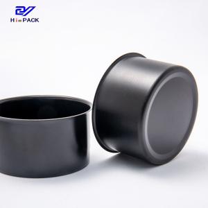 Round Container For Cigarette Packing Factory Made 50g 80g 100g Volume With Lid