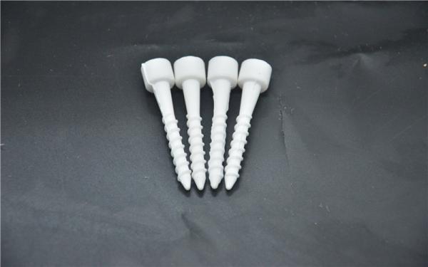 Quality White Aluminum Oxide Ceramic Nail High Performance SGS Certification for sale