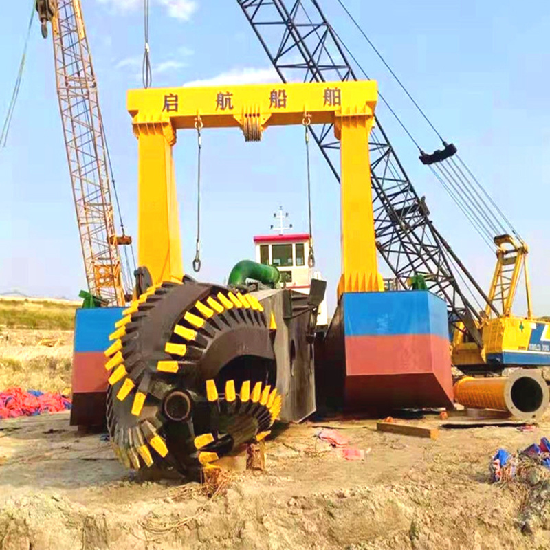 River Sand and Mud Hydraulic Suction Dredger with Cutter Head