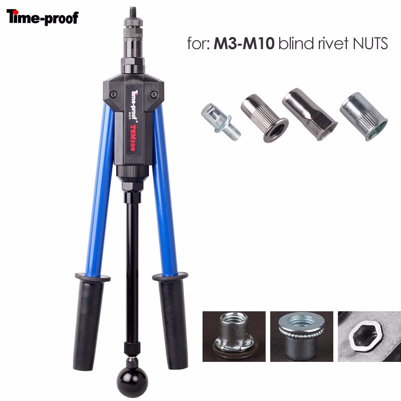 485x145 mm Hand Rivet Nut Tool Hand Riveting Tool For Blind Rivet Nuts