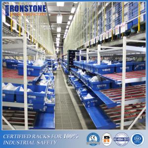 China Heavy Duty Pallet Racking Carton Flow System For Box Crates Overturn Storage wholesale