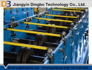 Gcr 15 Z purlin roll forming machine with 15 rows Rollers / PLC vector inverter