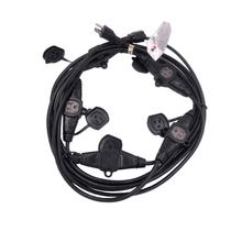 XianDa hot vde extension european 16a 250v ac Flat eu swiss laptop 90 degree power cord IEC 320 Electric For Macbook Pro