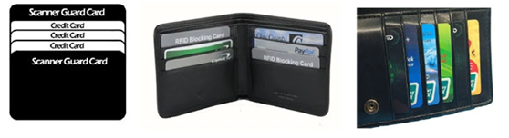 UV Printing PET PVC CR80 RFID Blocking Cards With Chip