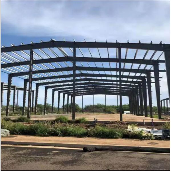 High Quality Steel Warehouse Structure Sheds Prefabricated Wide Span Steel Warehouse Building Steel Structure