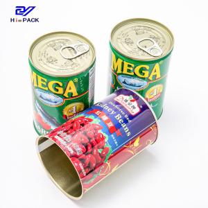 Size D73x113mm 300g Empty Tinplate Can For Food Packing