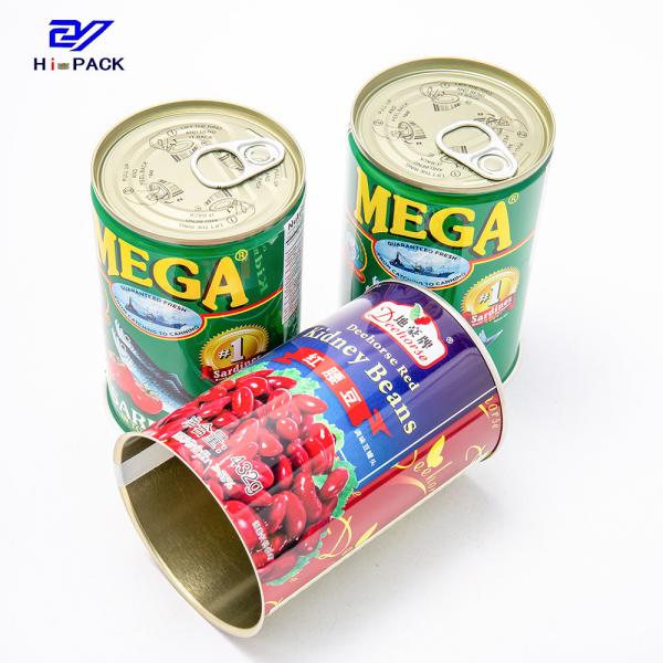 Quality Size D73x113mm 300g Empty Tinplate Can For Food Packing for sale