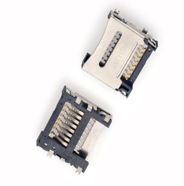 Quality 0.60g Reel Packing Micro Tf Card Socket Connector for sale