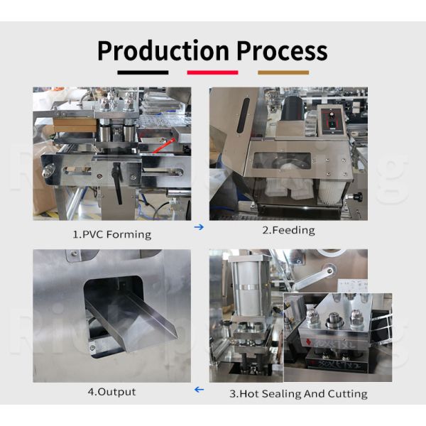 Dpp260s Automatic Blister Sealing Machine / Blister Forming Machine
