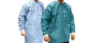 China Lightweight Soft Disposable Hospital Scrubs With Long Or Short Sleeves wholesale