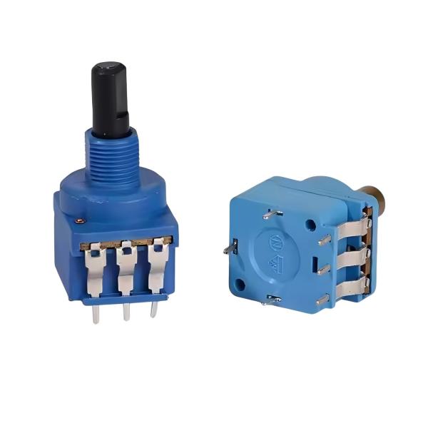 Quality WH116AK 10a 250v Switch Rotary Potentiometer With Switch Dimmer Potentiometer B500k Vde Light Switch for sale