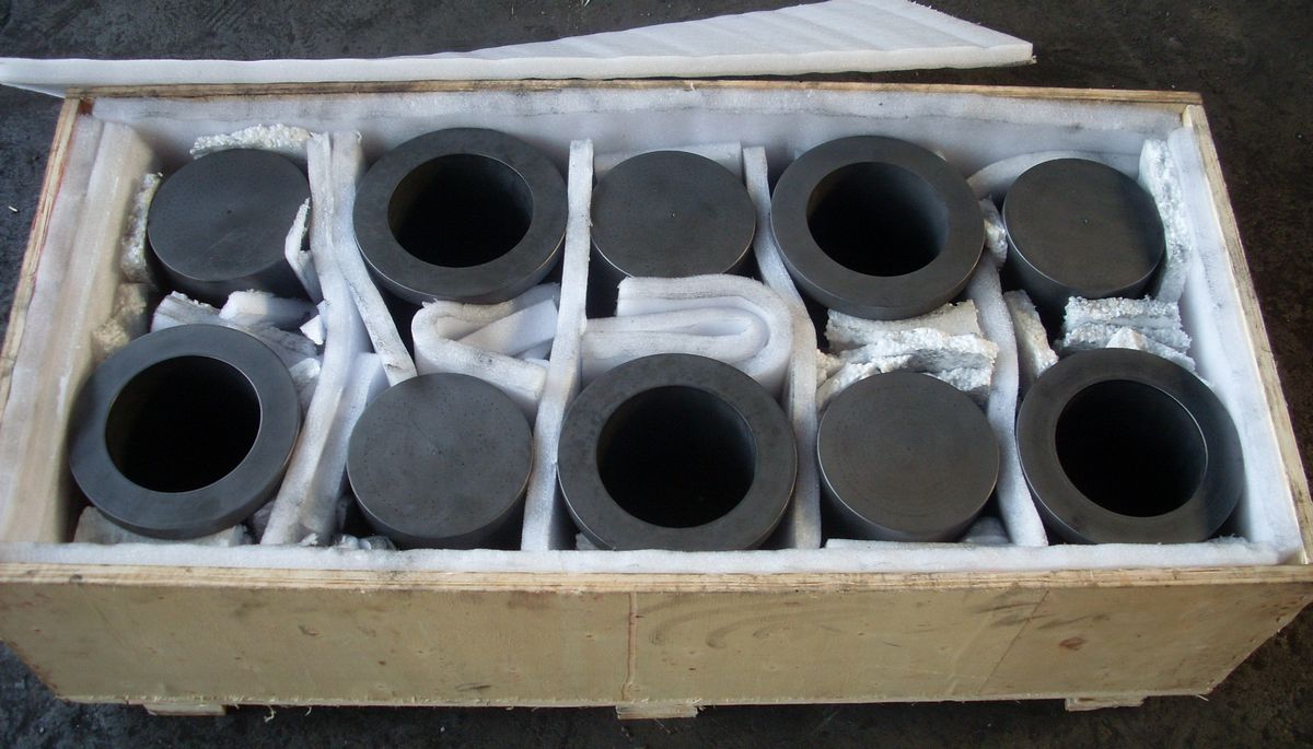 Customized Top Diameter High Purity Gold Silver Jewelry Graphite Mould for Mental Melting