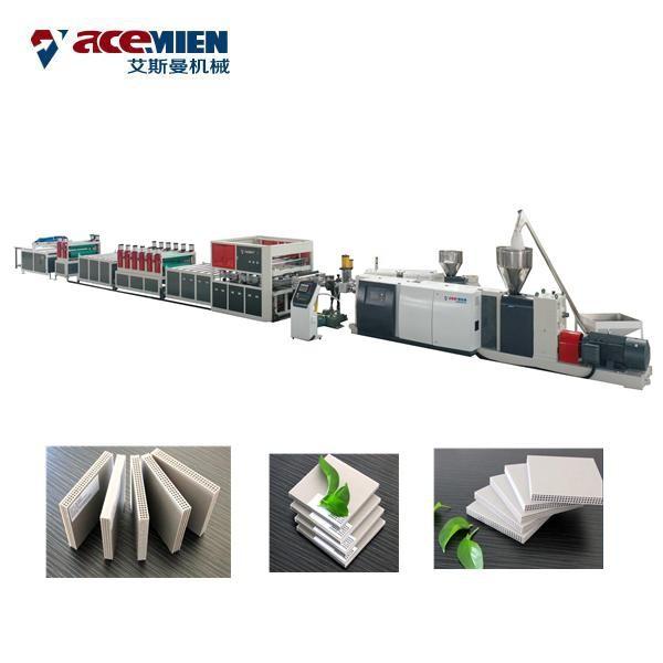 Quality PP Template Production Machine Plastic Construction Wall Panels Perforated Ceilings for sale
