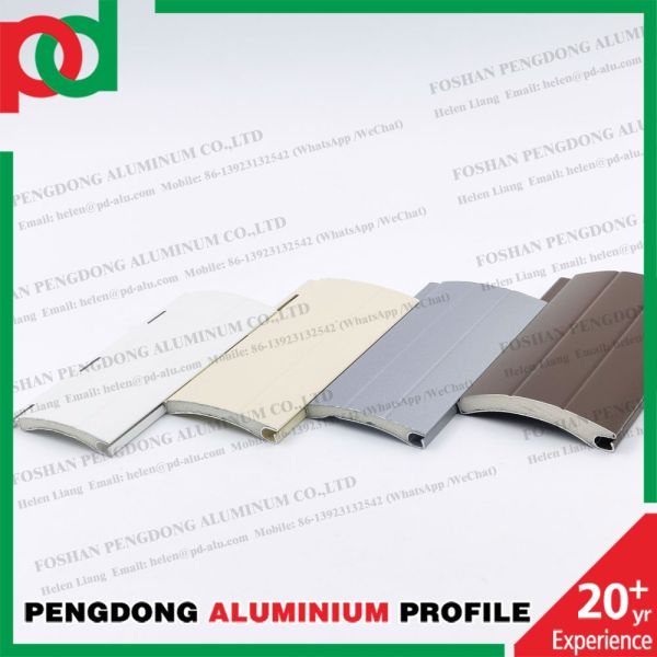 Alloy 6063 T5 Aluminium Roller Shutter Profiles For Window Door