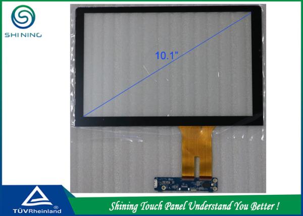 Quality FOG 10.1'' Projected Capacitance Touch Panel For Laptop Display Monitor Glass To Glass for sale