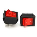 original KCD4-201 16A/250V 4 Pin Rocker Switch red with Light