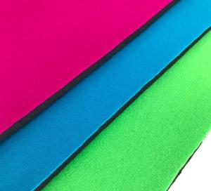 China Rubber Coated Polychloroprene Recycled Neoprene Fabric 3mm Thickness wholesale