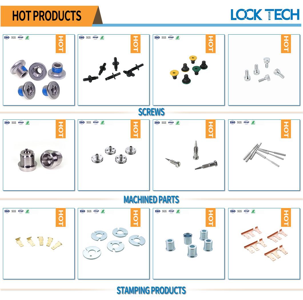 OEM Black Dacromet Hexagon Socket Head Anti-Corrosion Screws with Medium