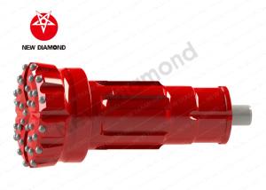 China Mining Drill Top Hammer Drill Bits / Ballistic Button Bits 2 - 4 Number Vents wholesale