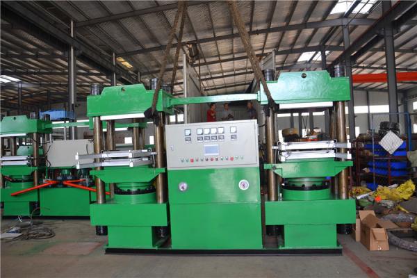 Quality PLC Double Station Rubber Hydraulic Vulcanizing Machine for sale