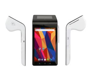 China Portable Android Pos Terminal With Printer 1D/2D Barcode Scannr Bank Card Reader wholesale