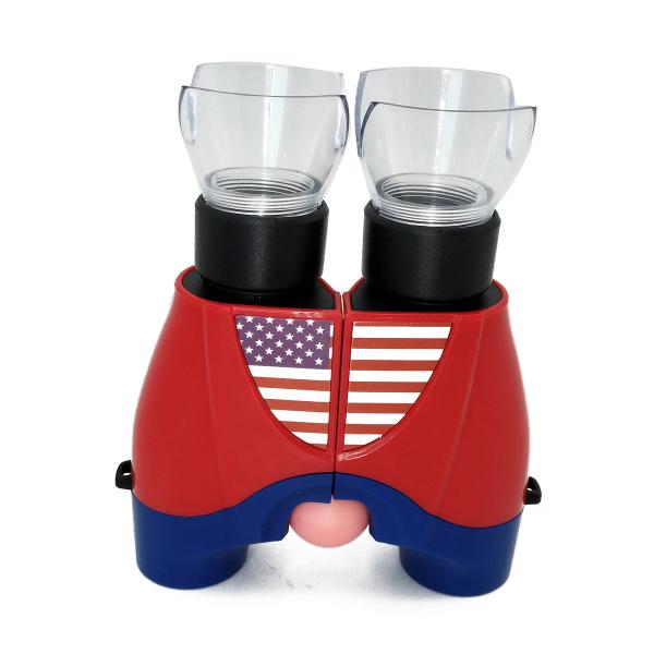 Quality High Definition 8x21 Round Focus Binoculars Telescope With Microscope Glass for sale