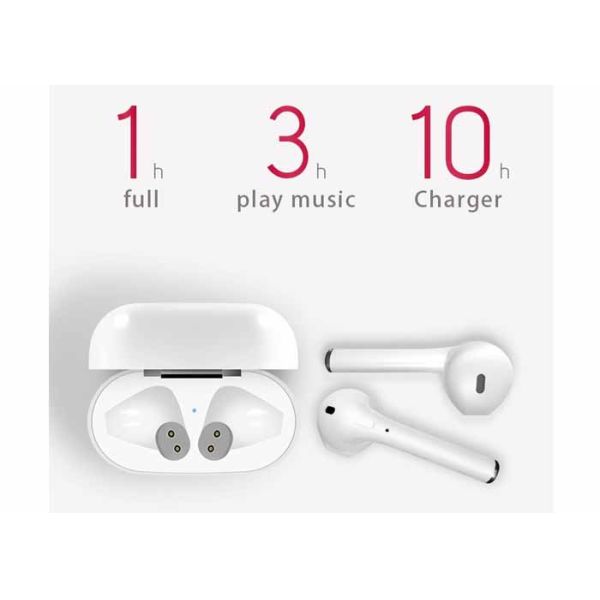 USB Connecting Wireless Bluetooth Earbuds With 400mAh Battery Capacity